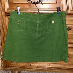 Green Lilly Pulitzer skirt